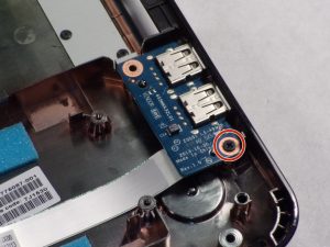 راهنمای تصویری تعویض پورت HP 15-r137wm TouchSmart USB