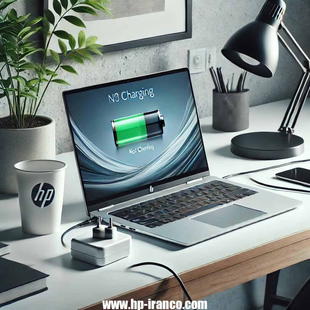 مشکل شارژ نشدن باتری لپ‌تاپ HP