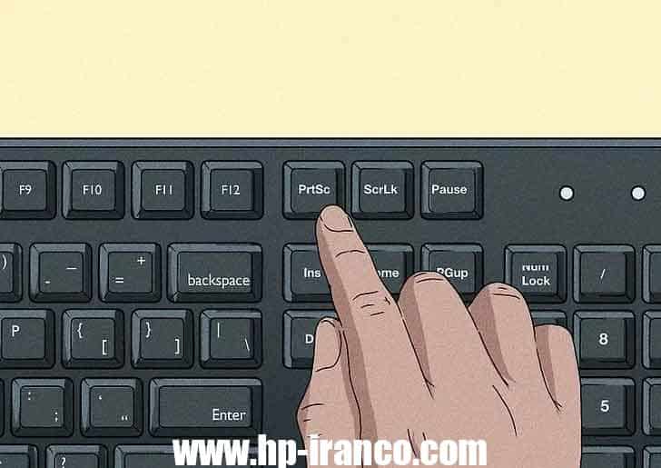 نحوه گرفتن اسکرین‌ شات روی تبلت، کامپیوتر رومیزی یا لپ تاپ اچ پی