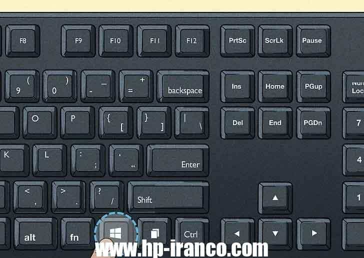 نحوه گرفتن اسکرین‌ شات روی تبلت، کامپیوتر رومیزی یا لپ تاپ اچ پی