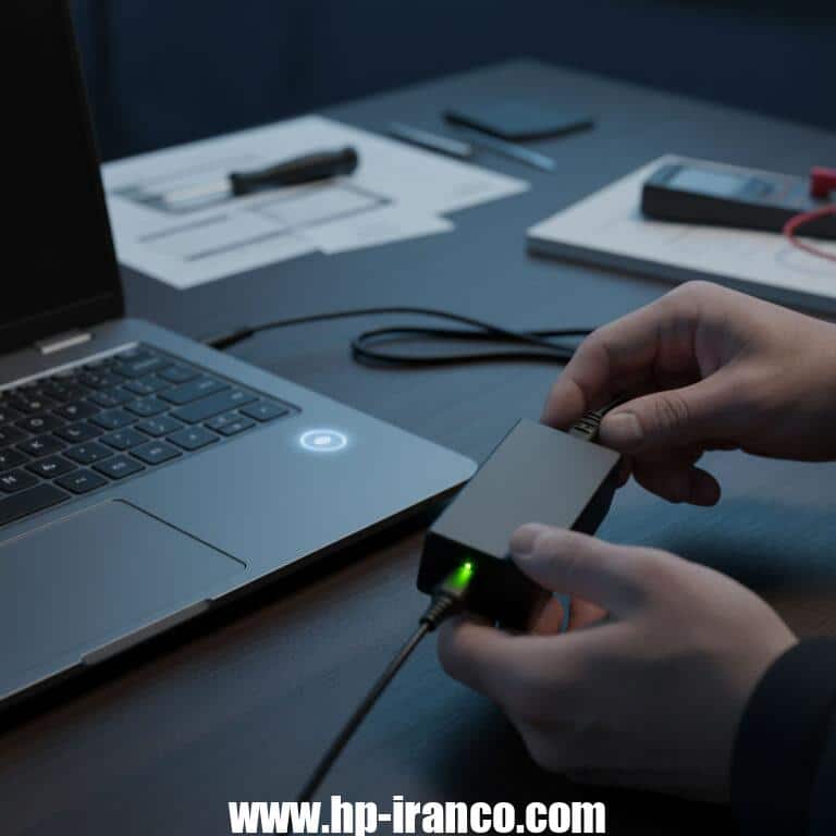 رفع مشکل چشمک زدن دکمه پاور لپ تاپ اچ پی