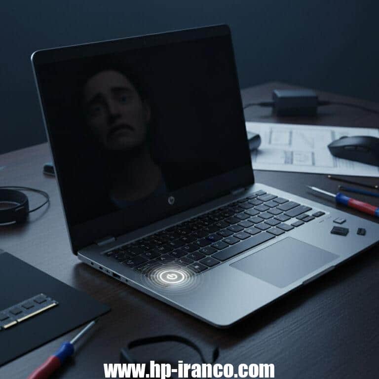 رفع مشکل چشمک زدن دکمه پاور لپ تاپ اچ پی