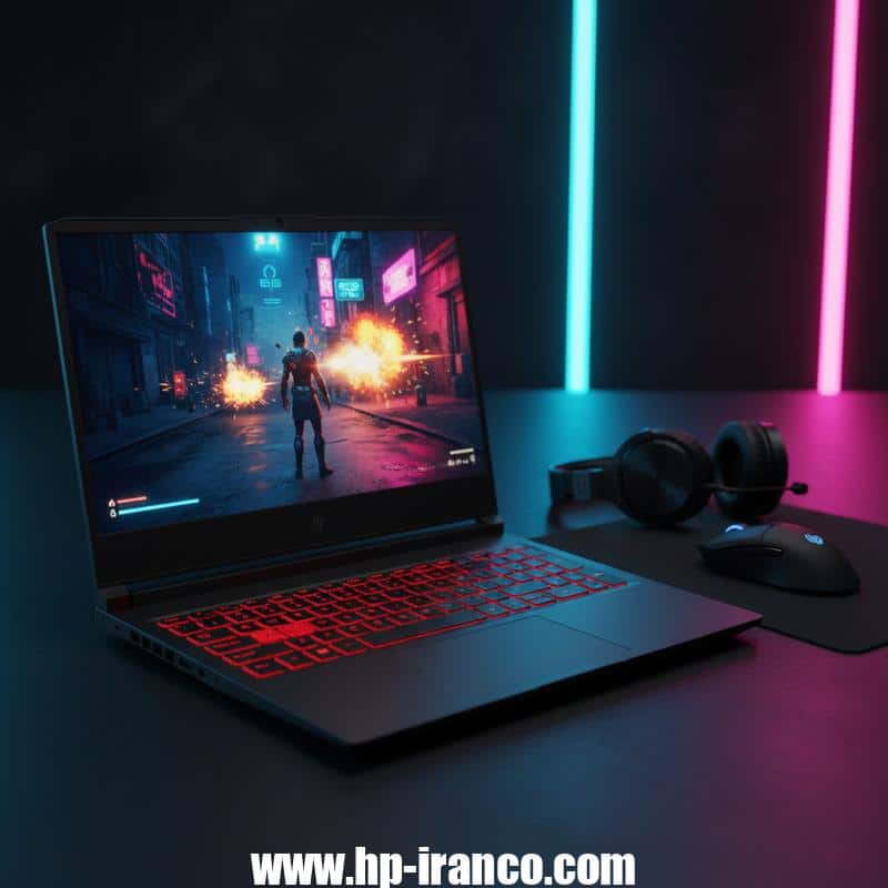 لپ‌تاپ گیمینگ HP Victus با کارت گرافیک RTX سری ۴۰ و نمایشگر ۱۴۴ هرتز