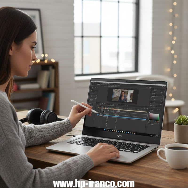 لپ‌تاپ حرفه‌ای HP Envy مناسب برای فریلنسرها و تولیدکنندگان محتوا